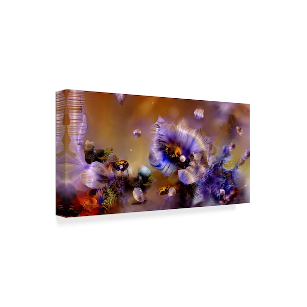 RUNA 'Rococo Lilac' Canvas Art,24x47